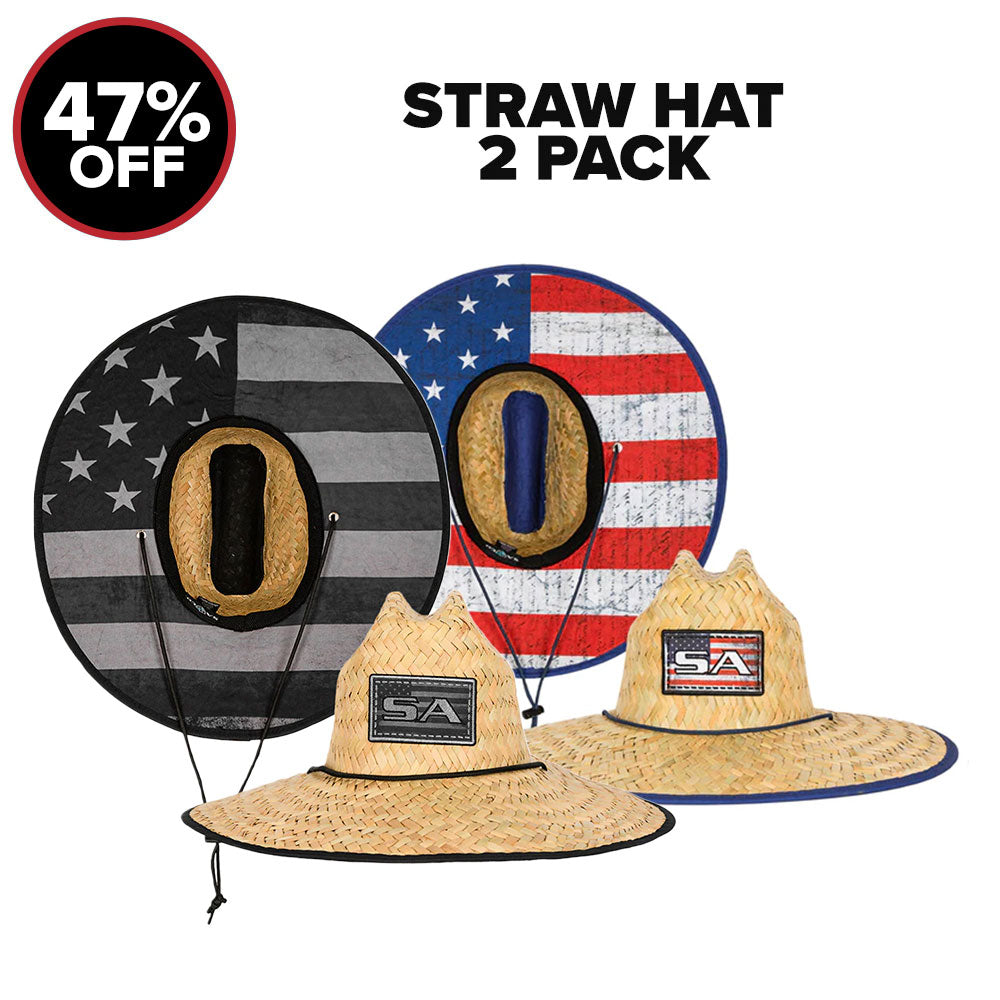 2 Straw Hats
