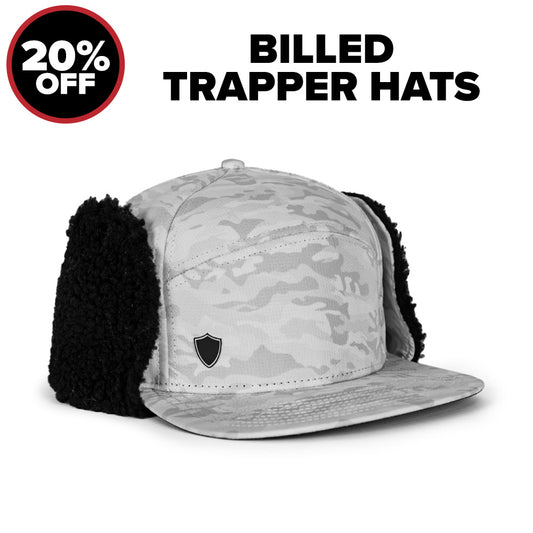 20% OFF BILLED TRAPPER HATS
