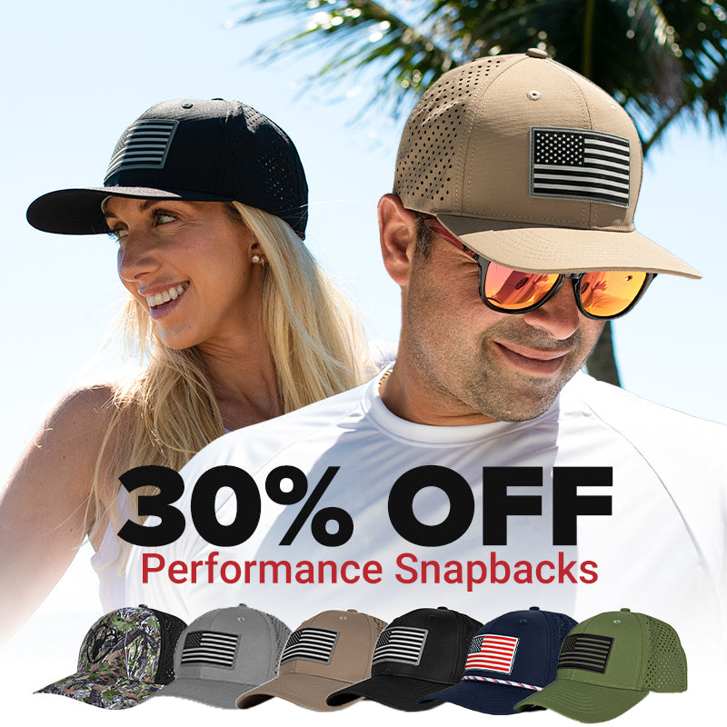 PERFORMANCE SNAPBACK 30% OFF!