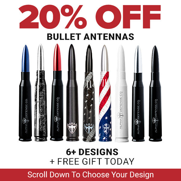 20% OFF BULLET ANTENNAS + FREE GIFT