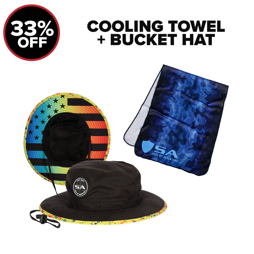 COOLING TOWEL + BUCKET HAT