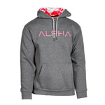 Classic Lined Hoodie| Pink Military Camo | AD