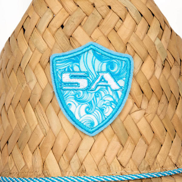 Under Brim Straw Hat| Tidal Waves 2.0