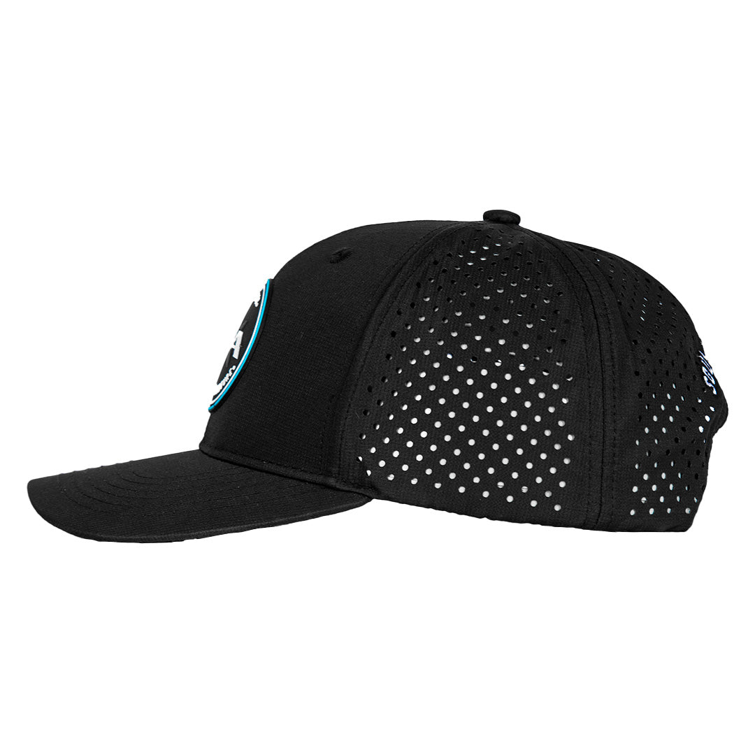 Performance Snap Back | Blue Crest | Black