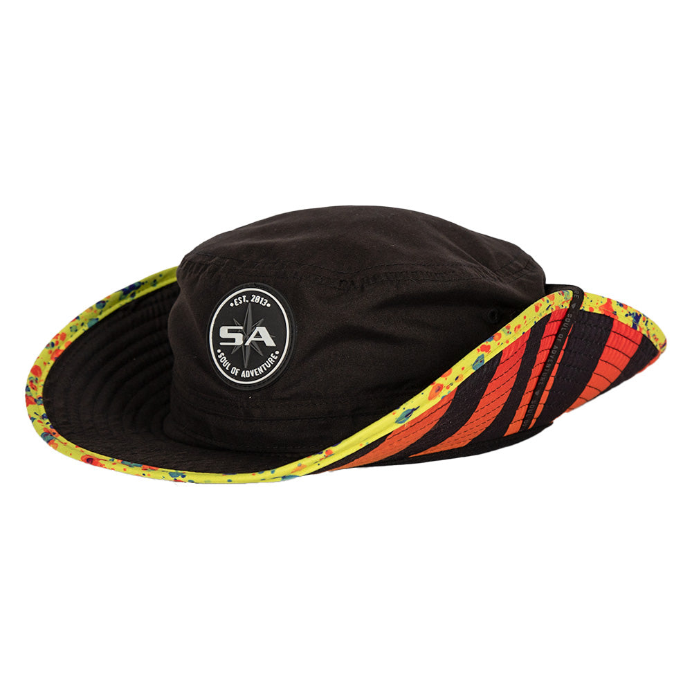 Bucket Hat | Neon Flag