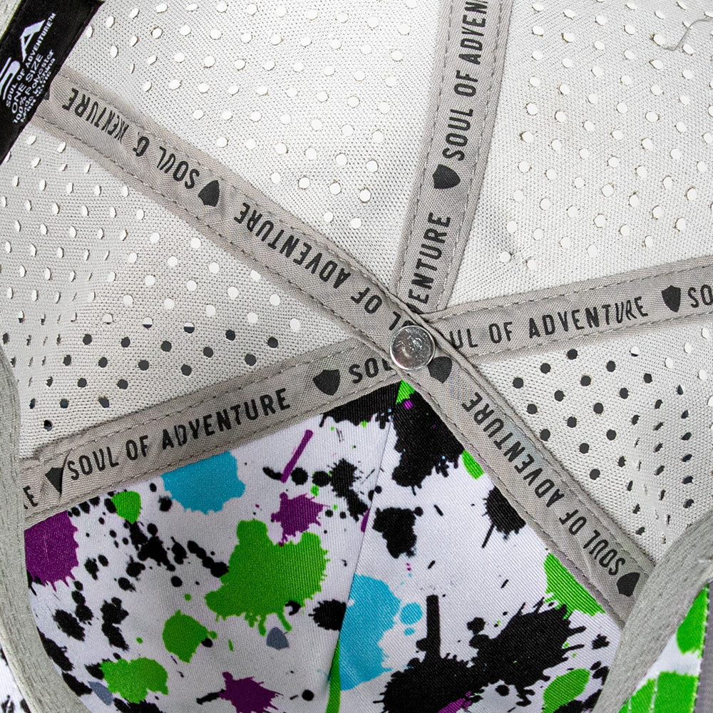 Performance Snapback |  Spatter Paint