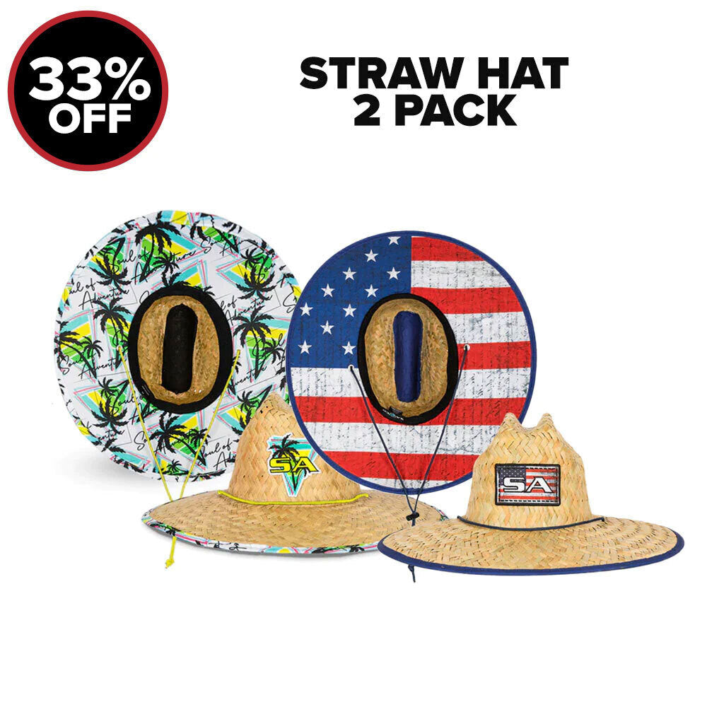 2 STRAW HAT PACK