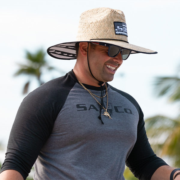 Cooling Towel & Straw Hat