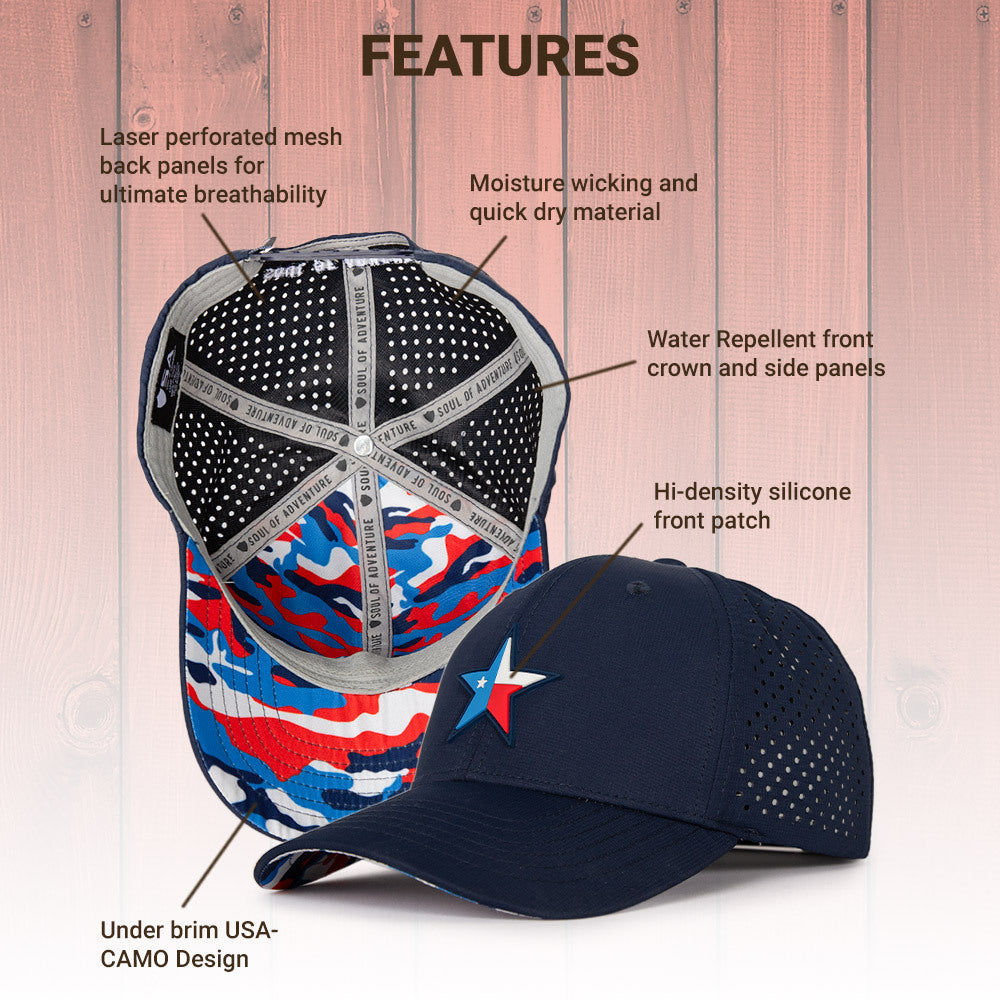 Special Edition Performance Snapback | Texas USA Camo