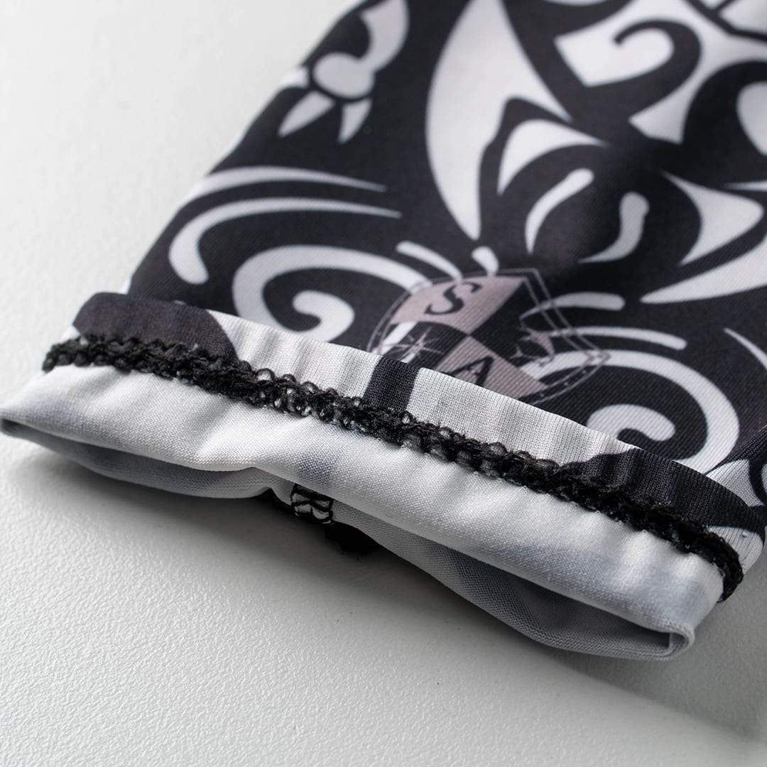 SA Single Arm Shield™ | Polynesian | Black & White - SA Company