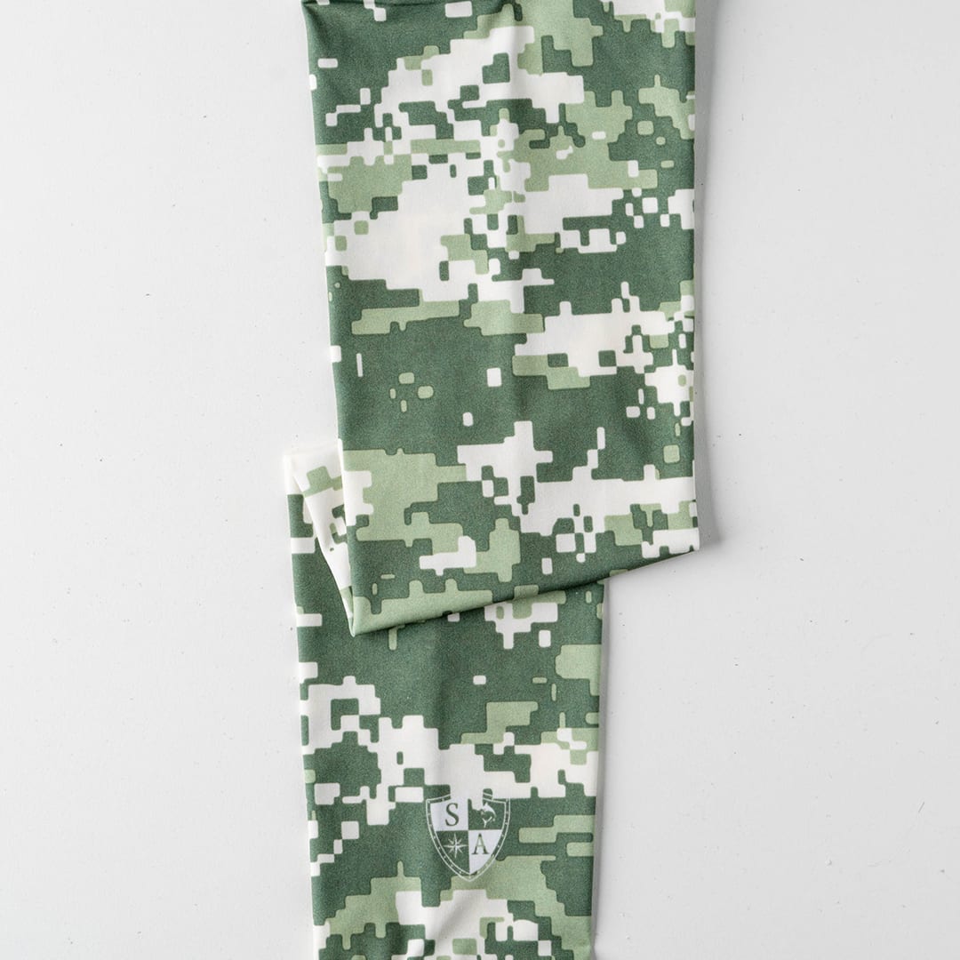 S/SM SA Single Arm Shield™ | Digi Camo | Green