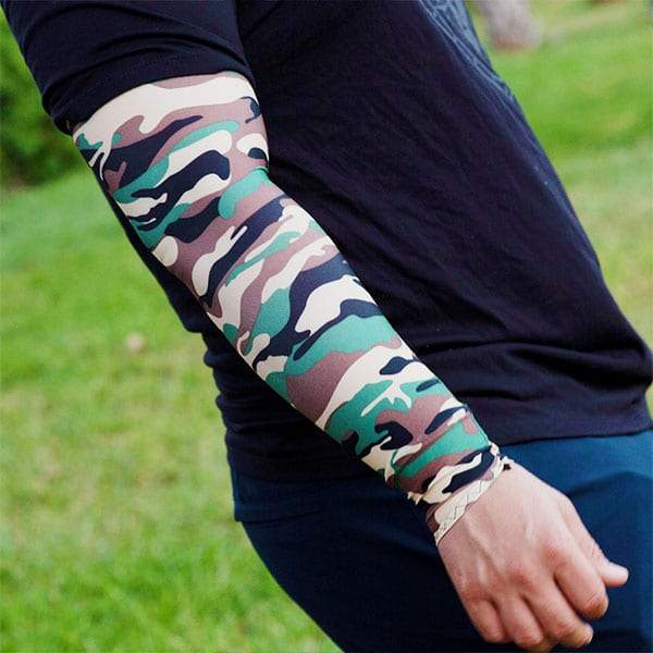 SA Single Arm Shield™ | Basic Military Camo - SA Company