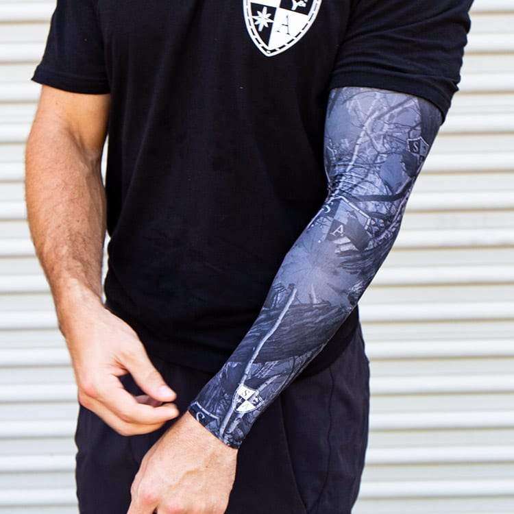 SA Single Arm Shield™ | Blackout Forest Camo - SA Company