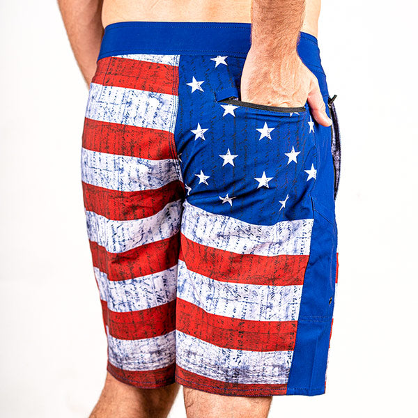 Board Shorts 2.0 | American Flag