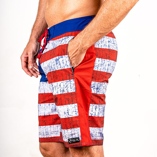 Board Shorts 2.0 | American Flag
