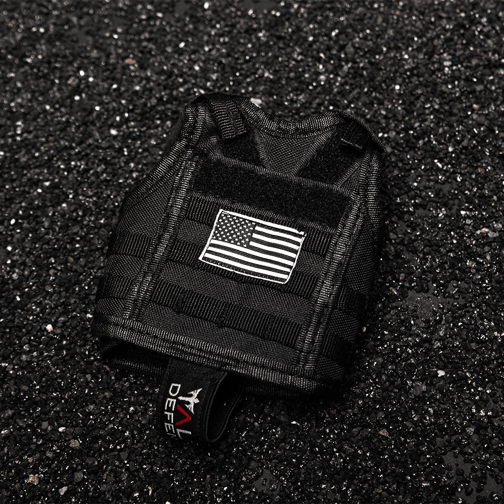 Molle Vest Drink Holder | Black