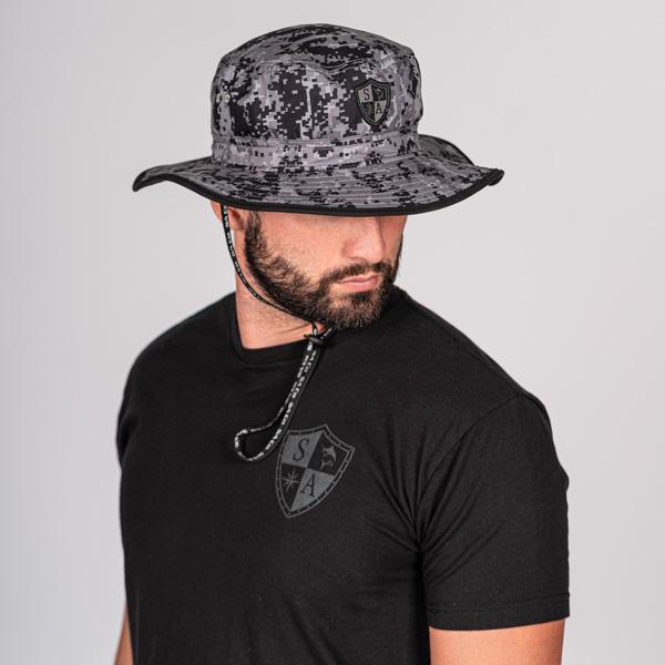 Bucket Hat | Gunmetal Digi