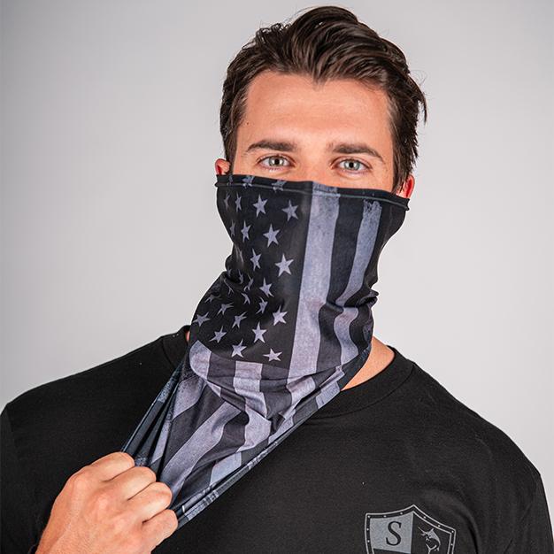 PERFORMANCE SHIELD | BLACKOUT AMERICAN FLAG