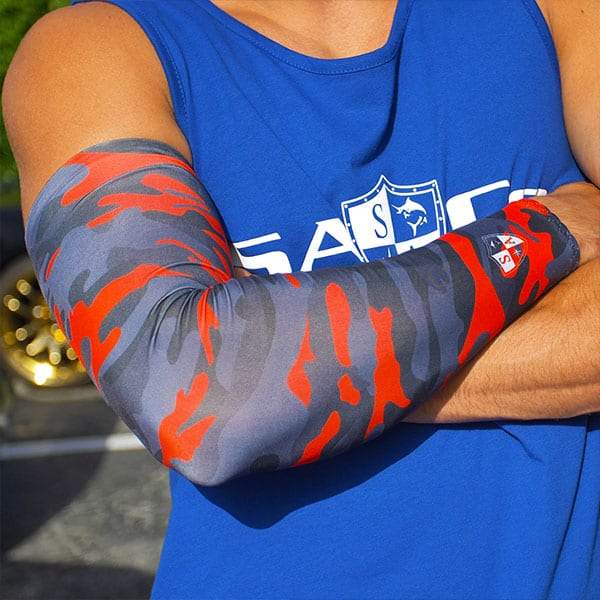 S/SM SA Single Arm Shield® | Fire Military Camo