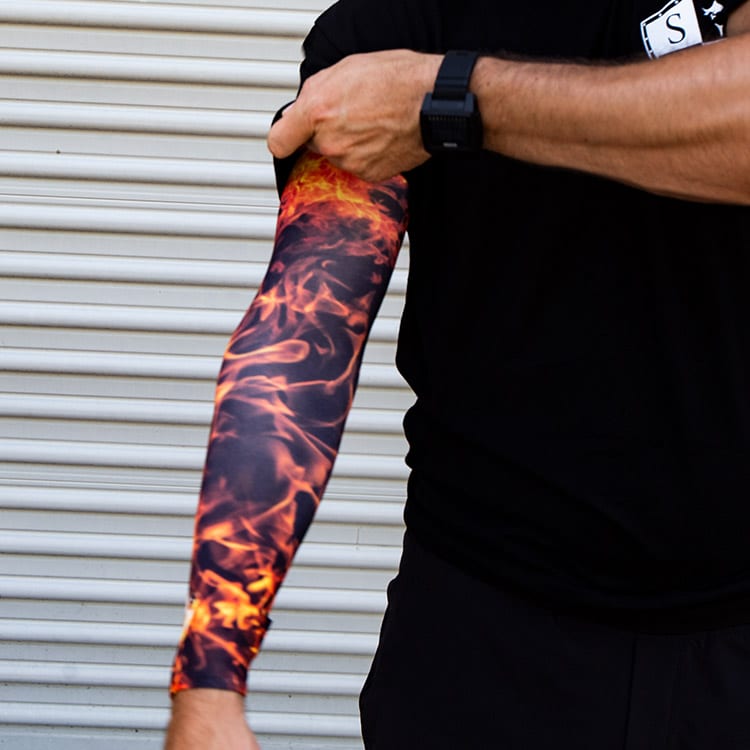 SA Single Arm Shield® | Flames