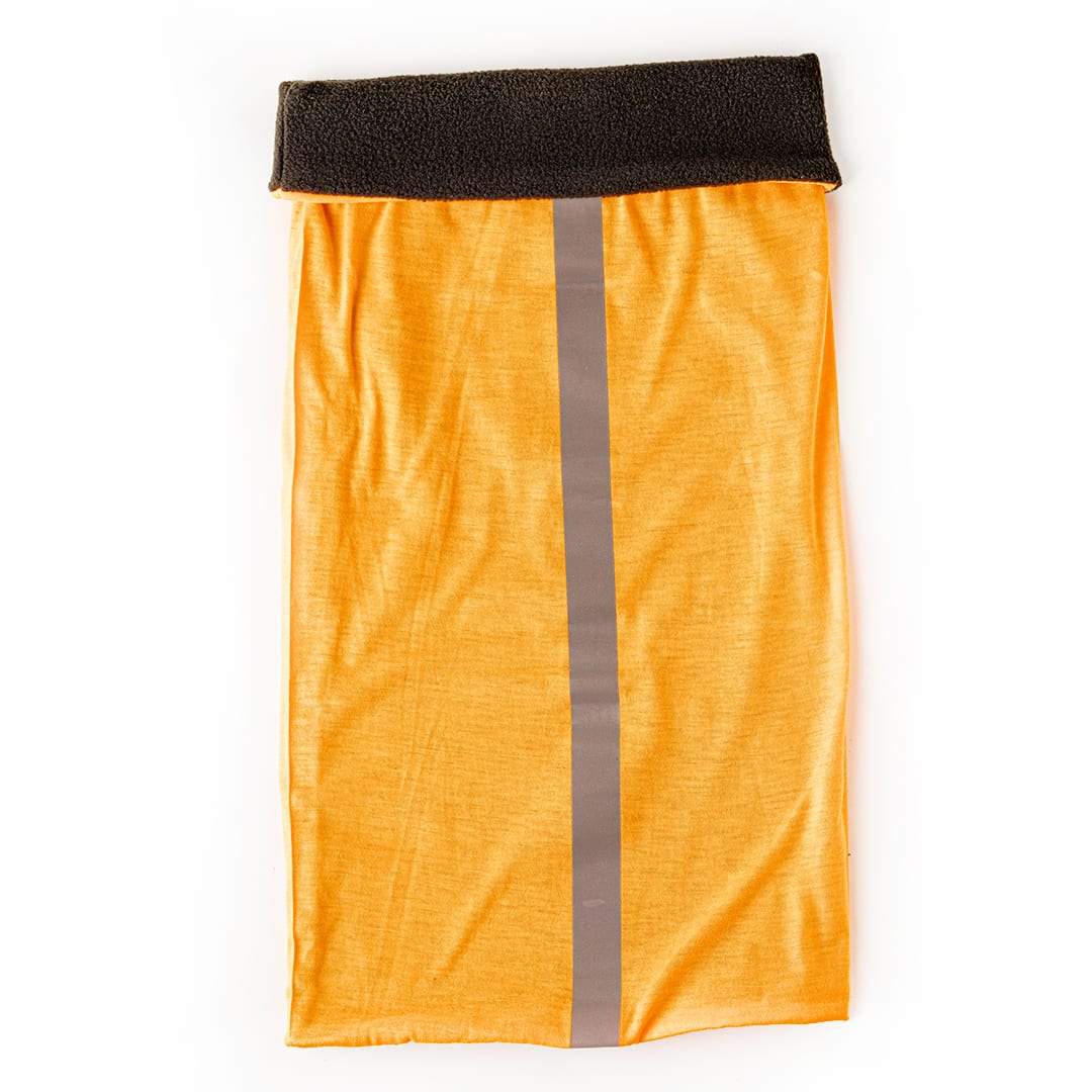 Frost Tech | Reflective | Electric Orange Fleece Face Shield