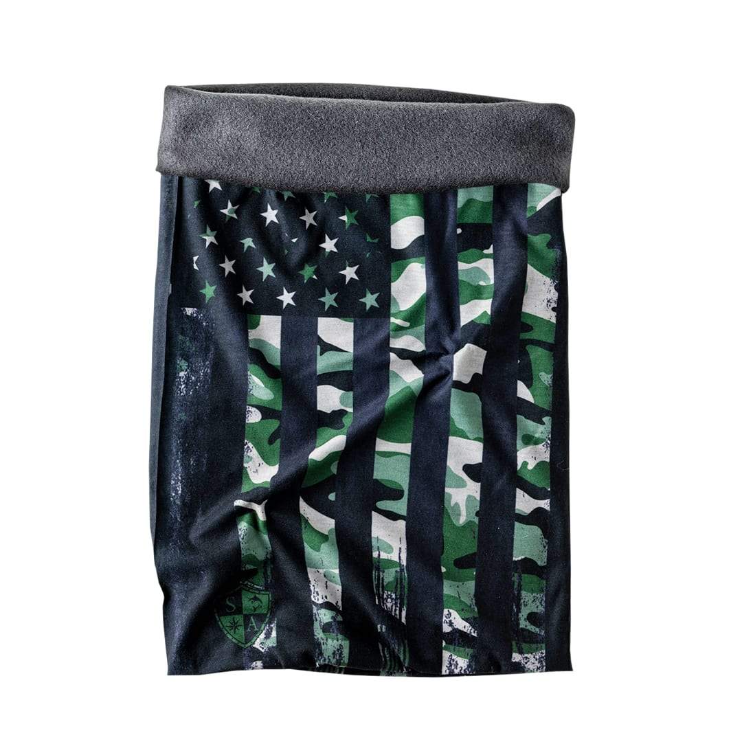 Fleece Face Shields®| Patriot Military Camo