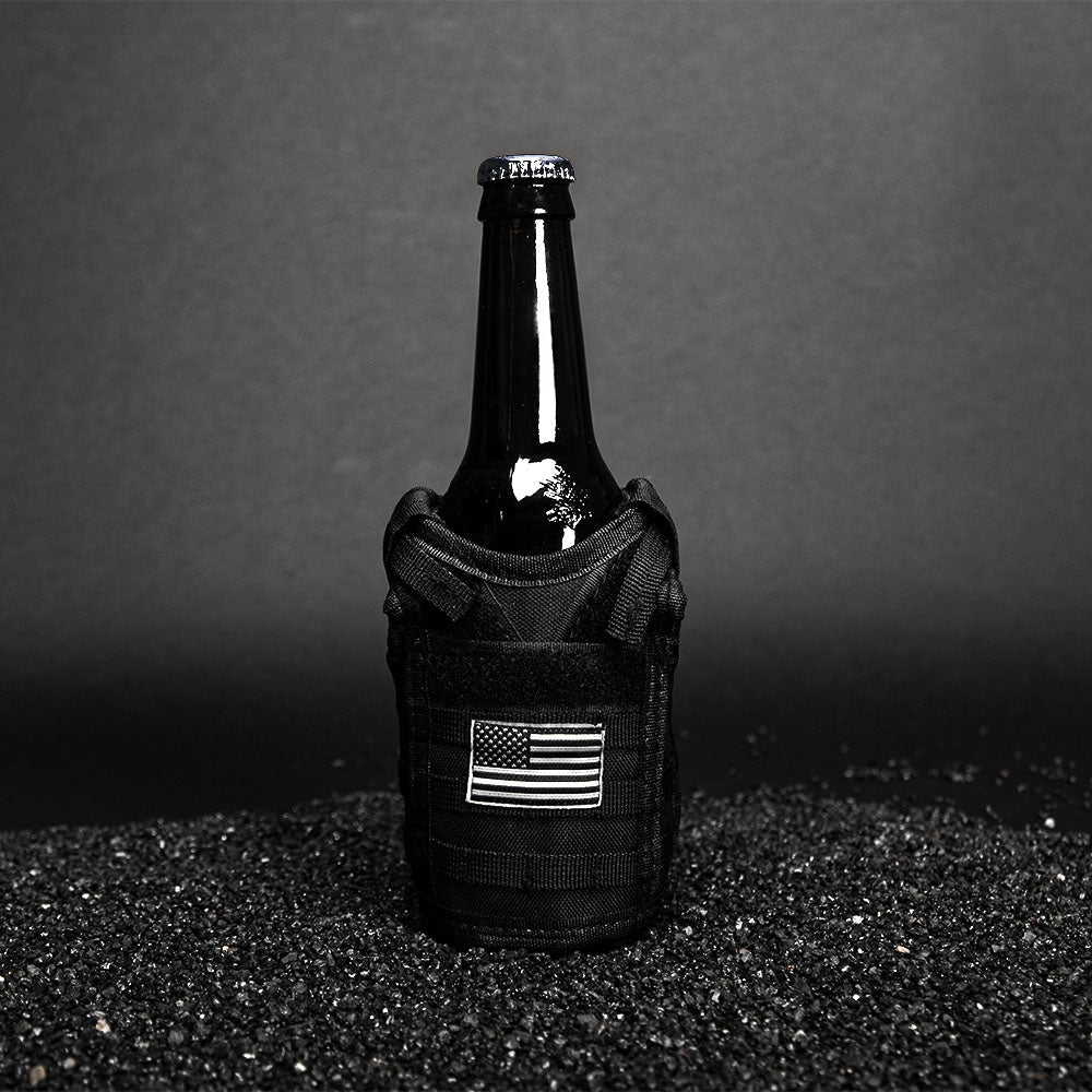 Molle Vest Drink Holder | Black