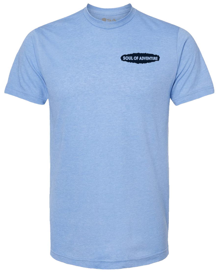 Graphic Tee | Purveyor | Heather Blue