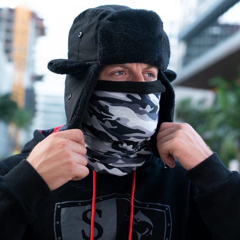 Trapper Hat | Nylon | Black