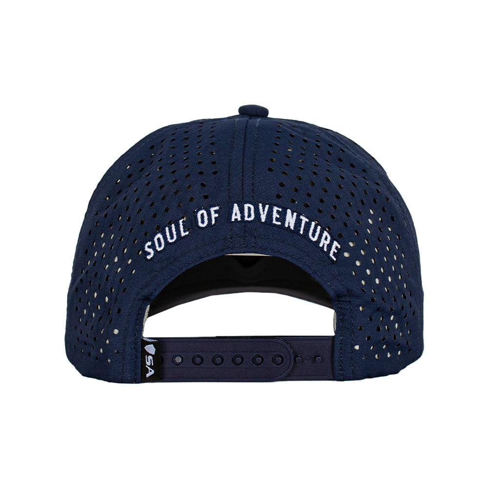 Performance Snap Back | American Flag | Navy