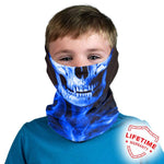 Kids Shields | Skull Tech | Blue Crow