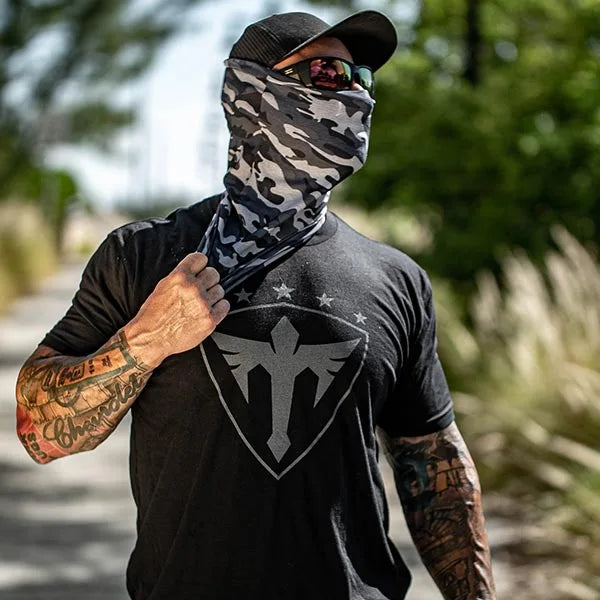 Grey Military Camo