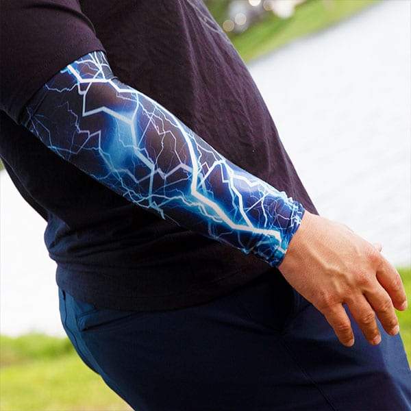 SA Single Arm Shield™ | Blue Lightning - SA Company