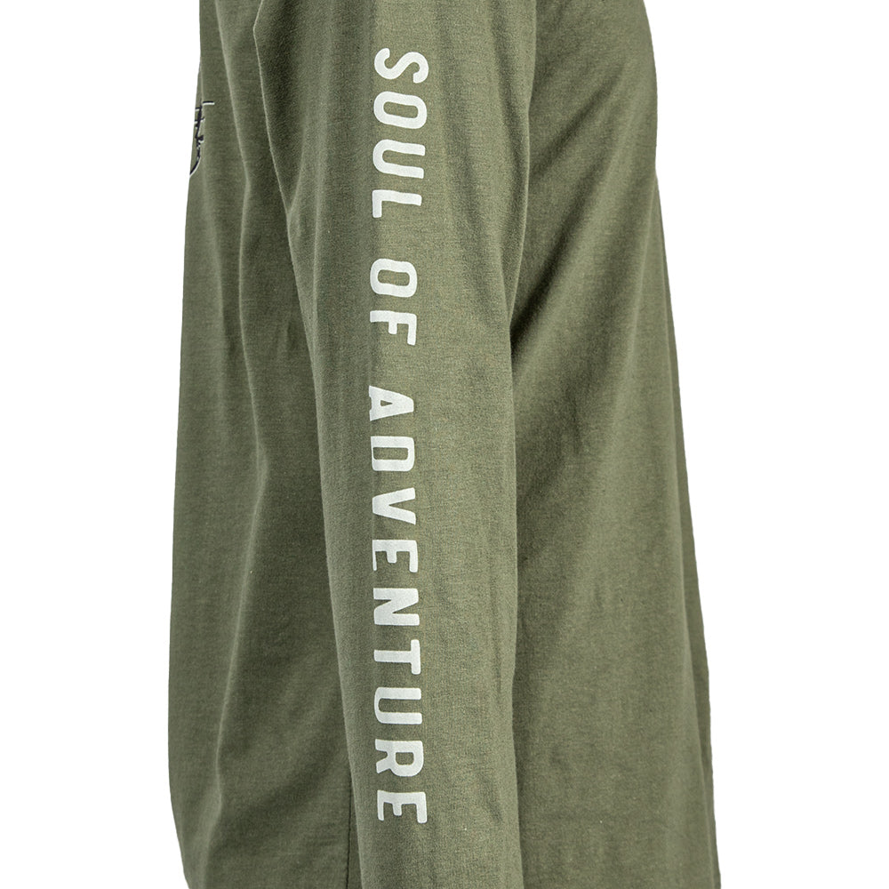 Graphic Tee | Big Game | Military Green