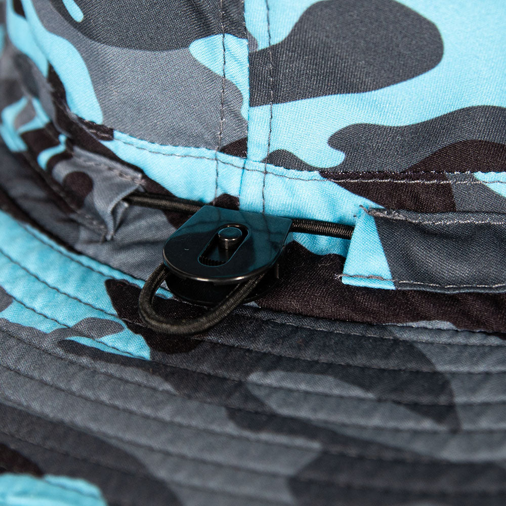 Bucket Hat | Aqua Military Camo