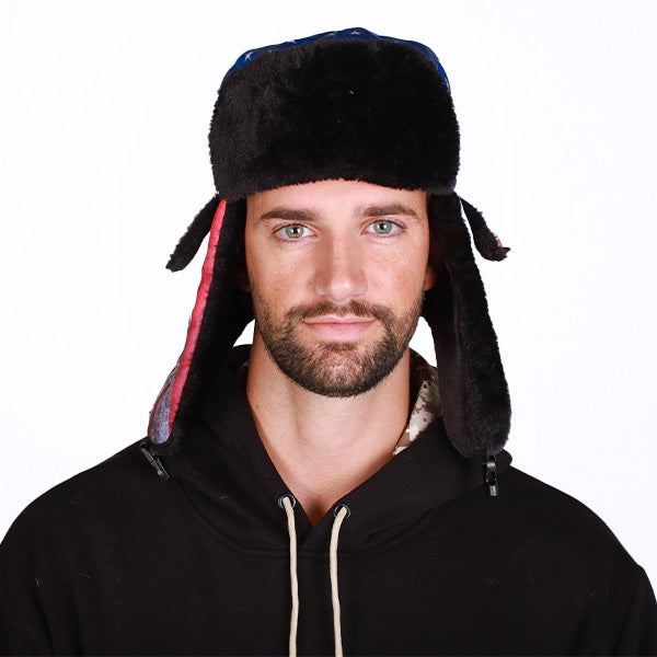 Trapper Hat | American Flag