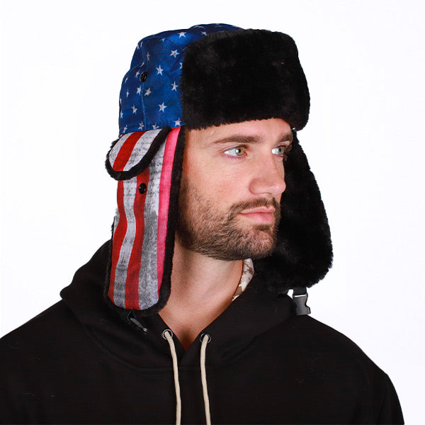Trapper Hat | American Flag