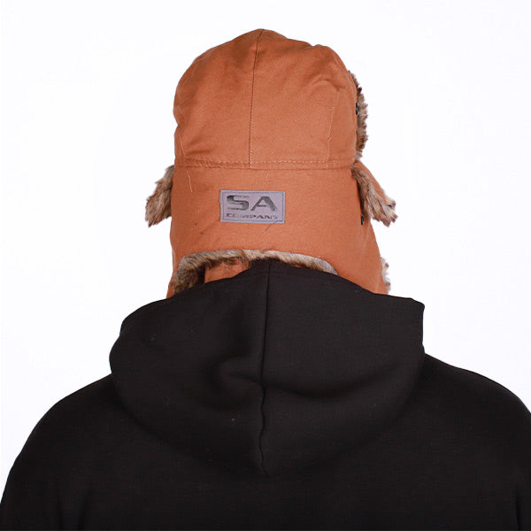 Trapper Hat | Canvas | Brown