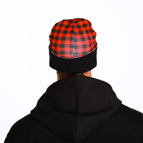 Reversible Beanie | Lumberjack Red