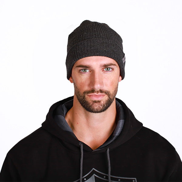 Slouch Beanie | Heather Grey