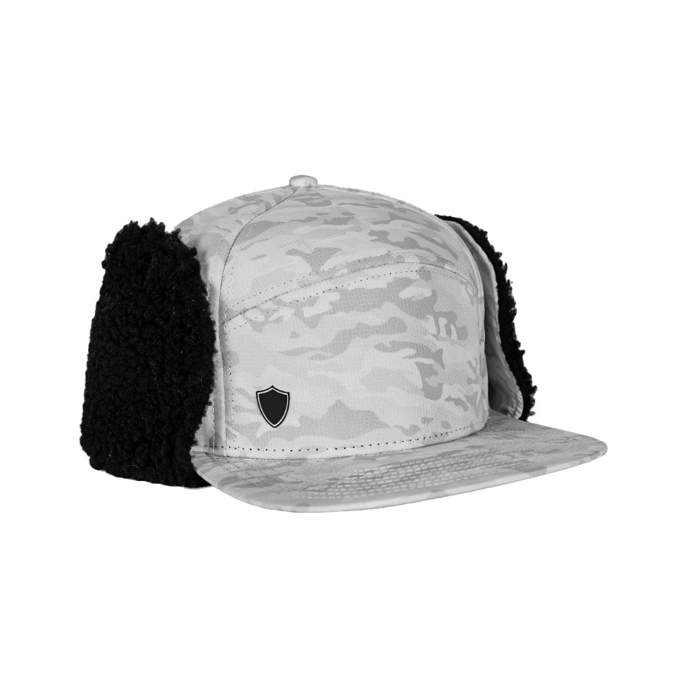Billed Trapper Hat | Ghost Military Camo