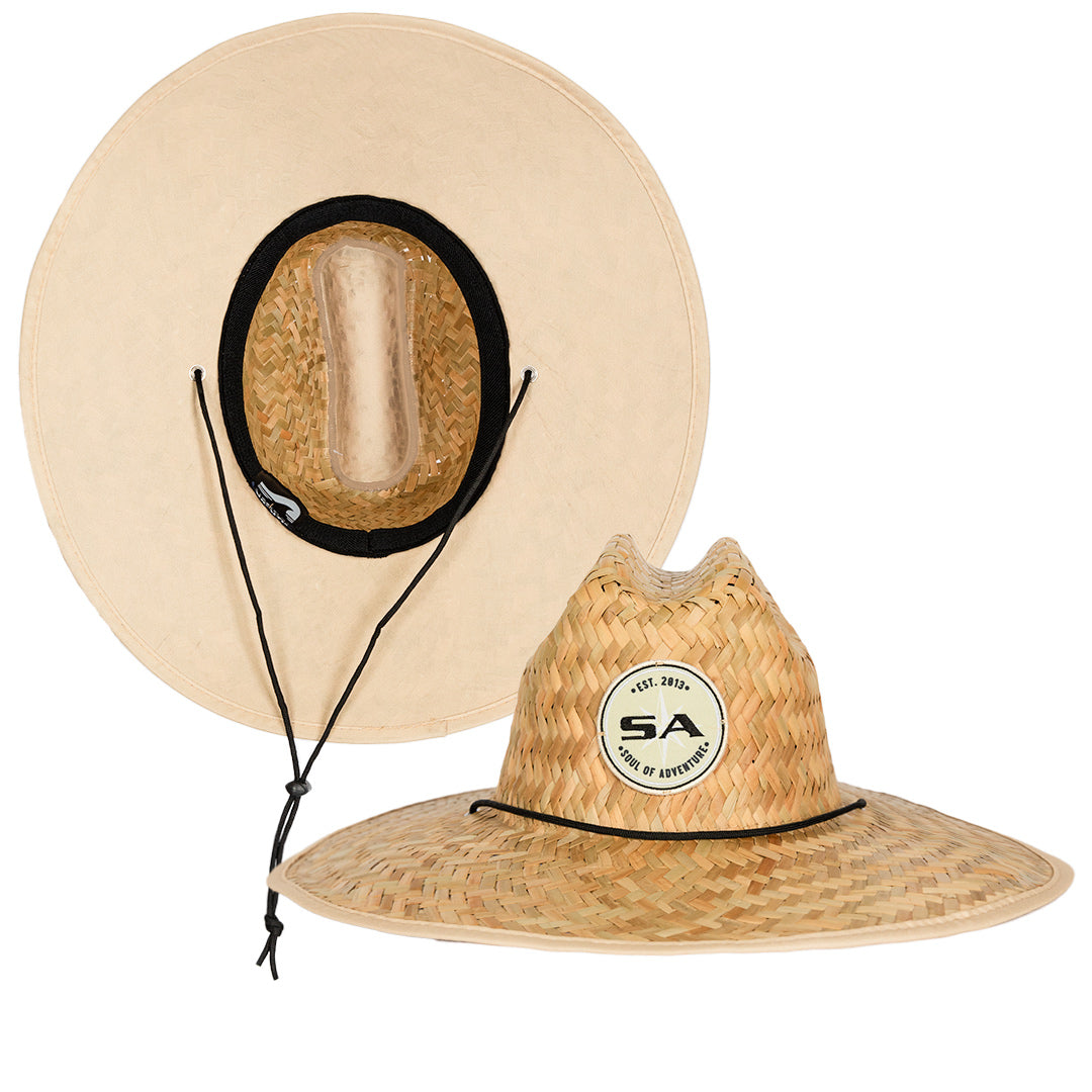 Under Brim Straw Hat | Sandy