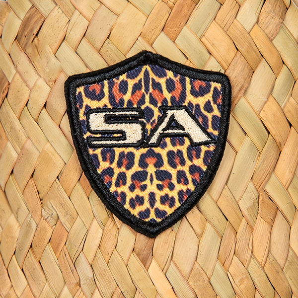 Under Brim Straw Hat | Cheetah