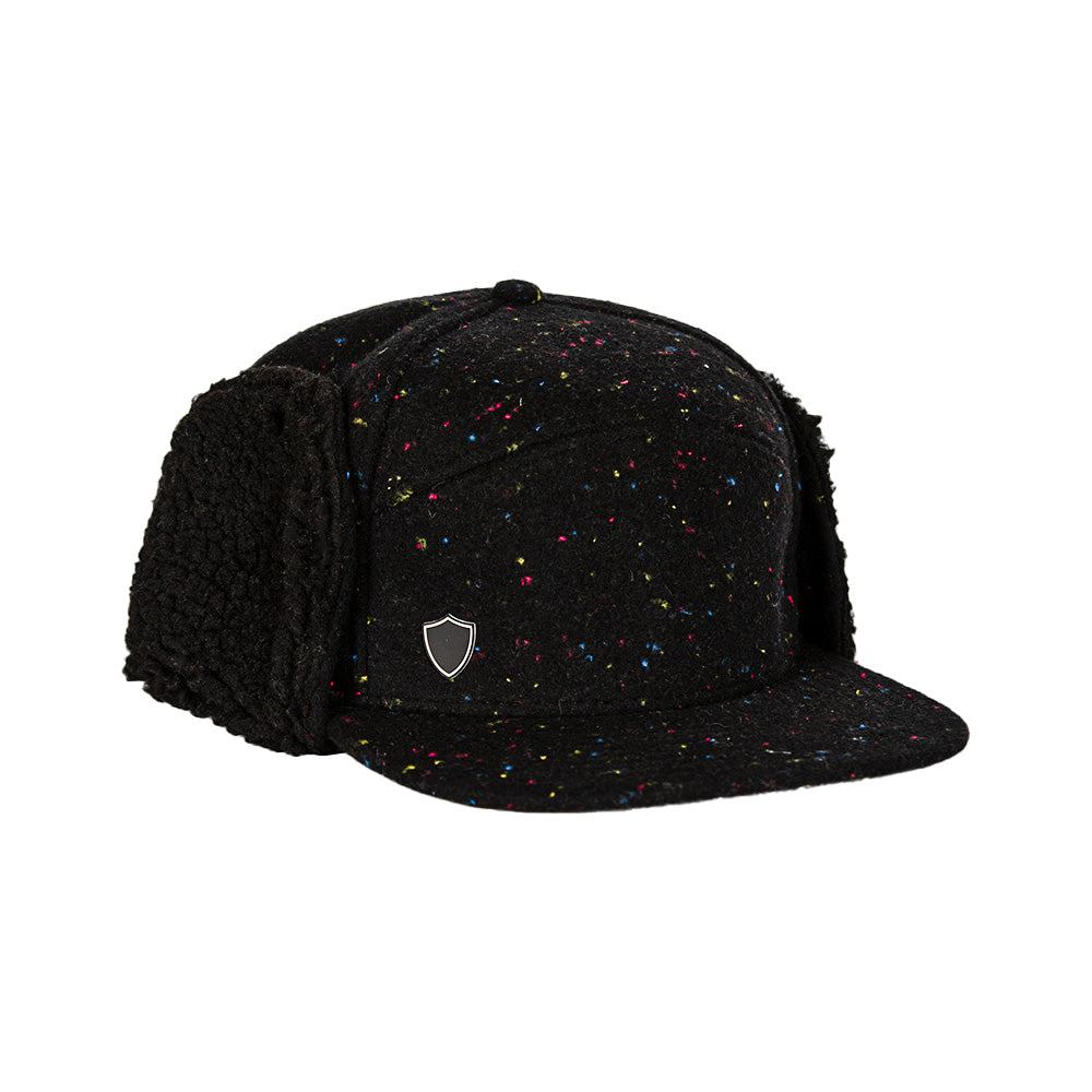 Billed Trapper Hat | Multi-Color Speckle