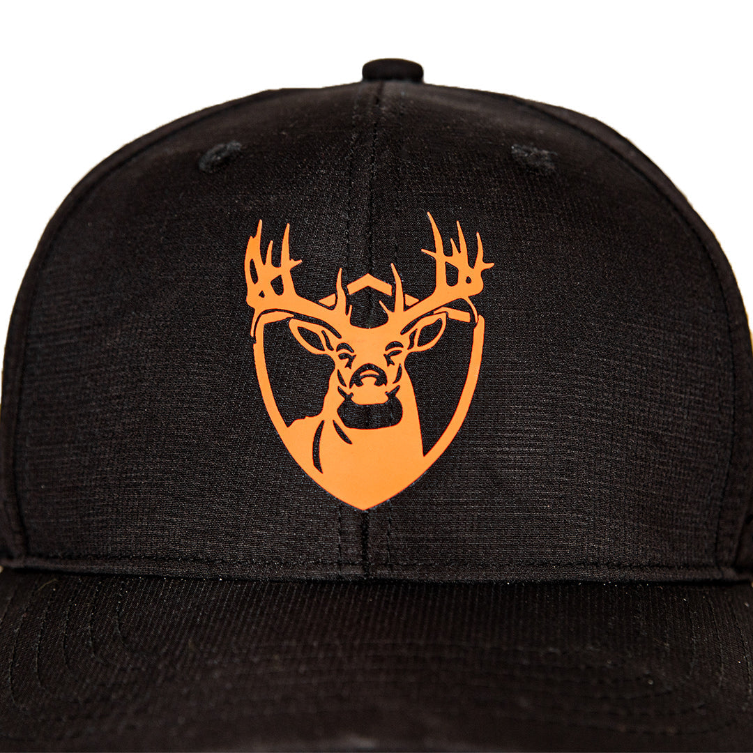 Performance Snapback | Black | Geo Camo-Patriot