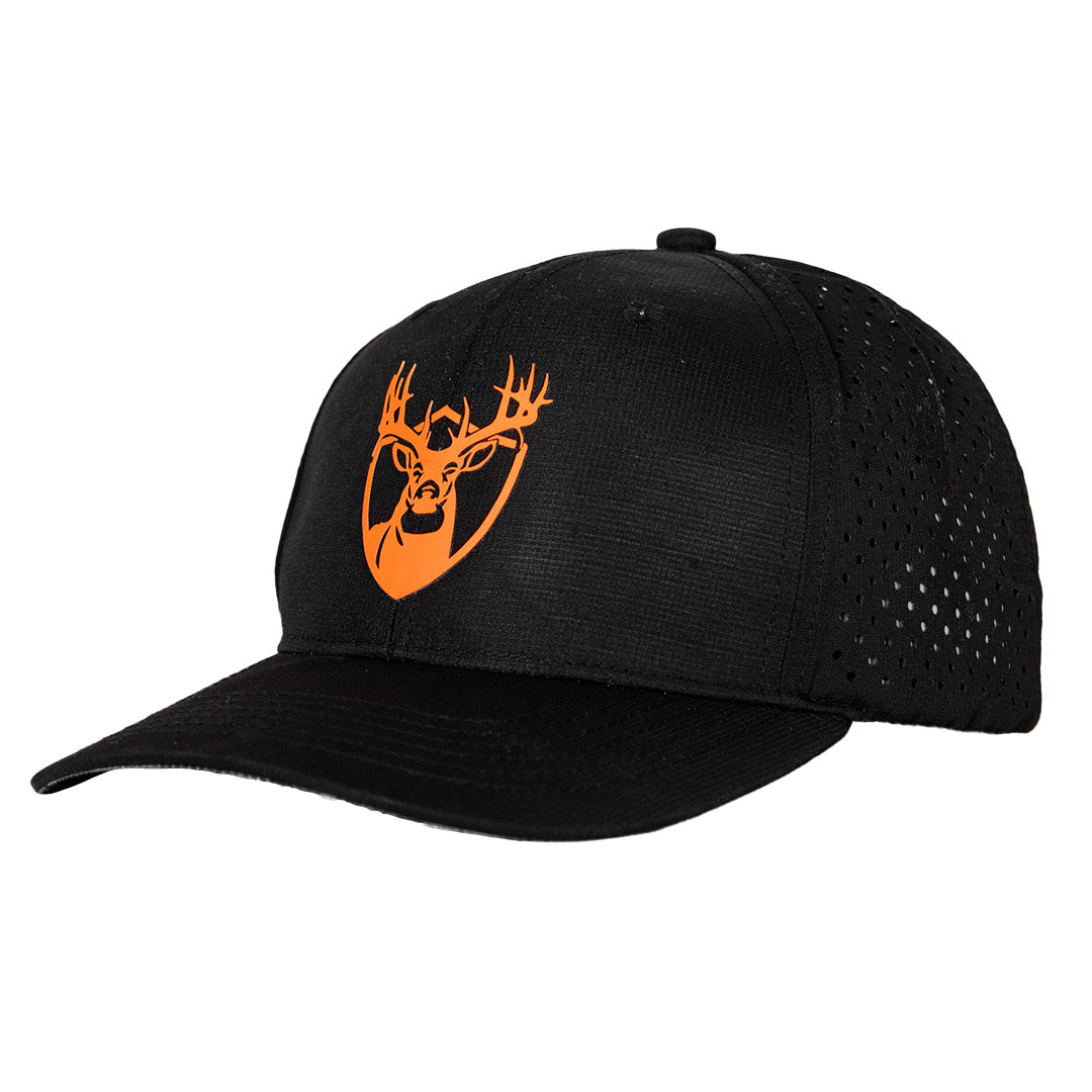 Performance Snapback | Black | Geo Camo-Patriot