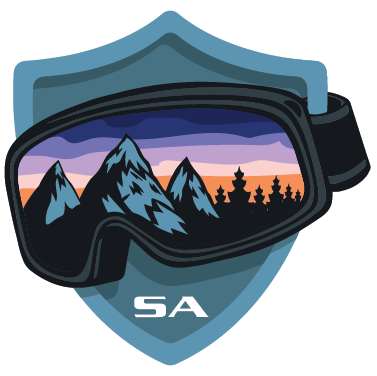 SA Co. Decal | Ski Goggles Shield