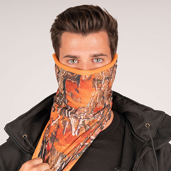 Fleece Face Shields® | Forest Camo