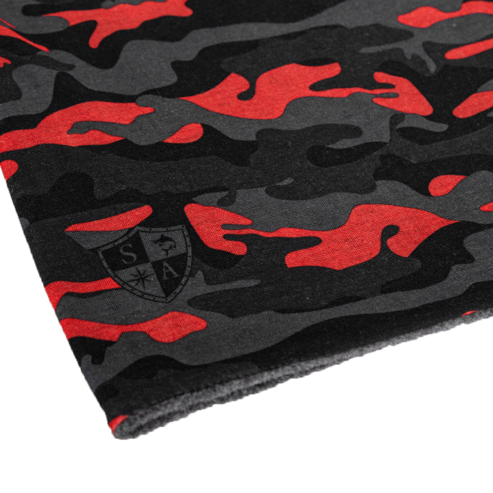 Fleece Face Shields®| Fire Military Camo