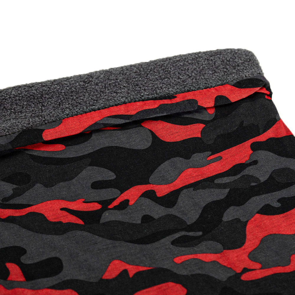 Fleece Face Shields®| Fire Military Camo